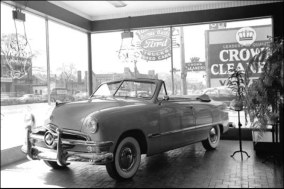 The 1950 Ford Deluxe and Custom Automobiles